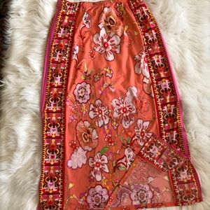 Max Edition Maxi Floral Skirt Sz S